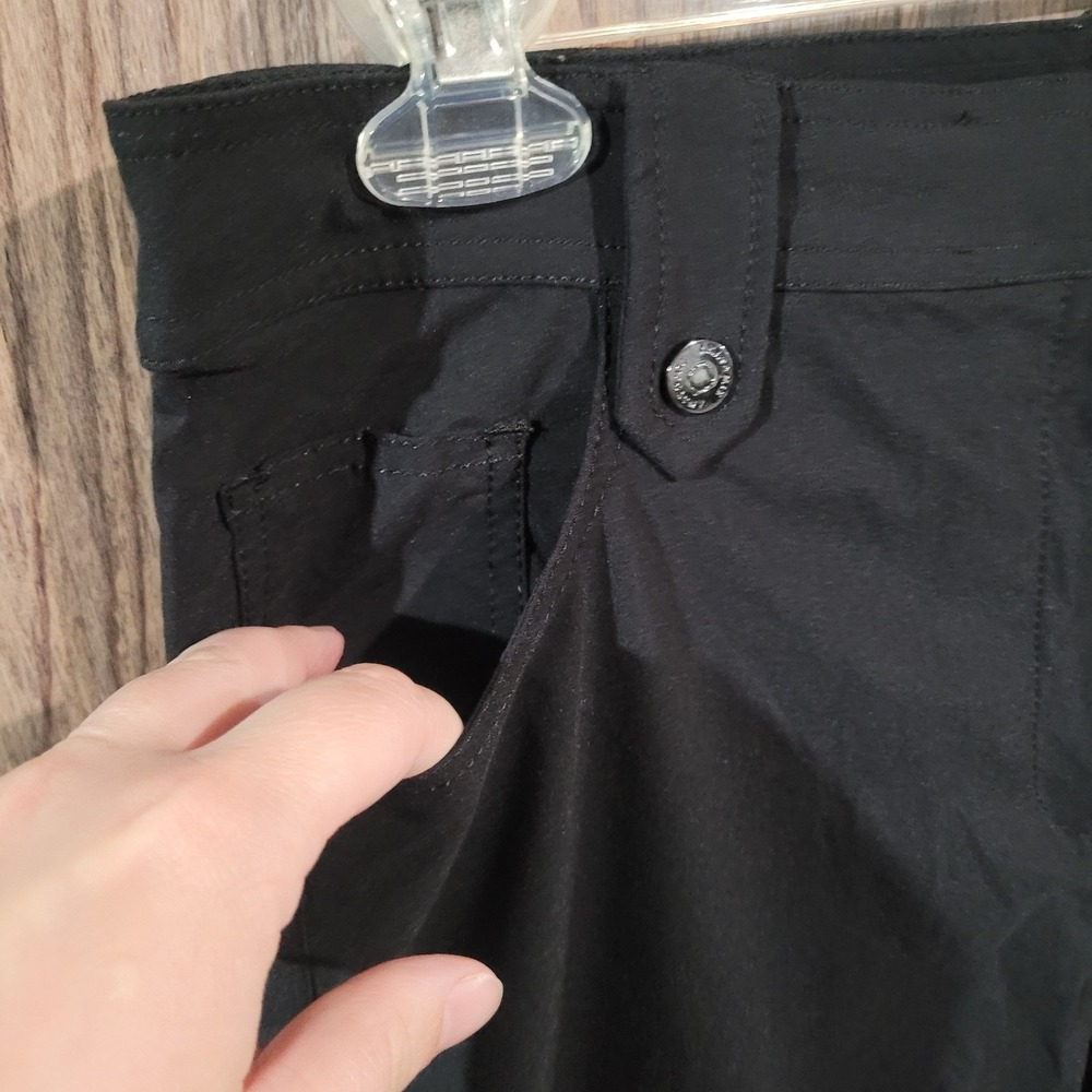 Anatomie Skyler Travel Pant XL x 31 Black Slim Fit Lightweight UV Protection - Picture 4 of 15
